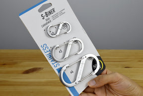 Nite Ize S-Biner Stainless Steel Dual Carabiner (3 Pack)