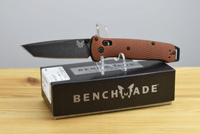 Benchmade 537BK-07 Bailout Folding Knife (Burnt Copper Aluminum Handle)