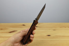 Benchmade 537BK-07 Bailout Folding Knife (Burnt Copper Aluminum Handle)