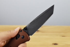 Benchmade 537BK-07 Bailout Folding Knife (Burnt Copper Aluminum Handle)