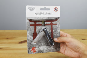 StatGear Pocket Samurai Keychain Knife (Black Aluminum)