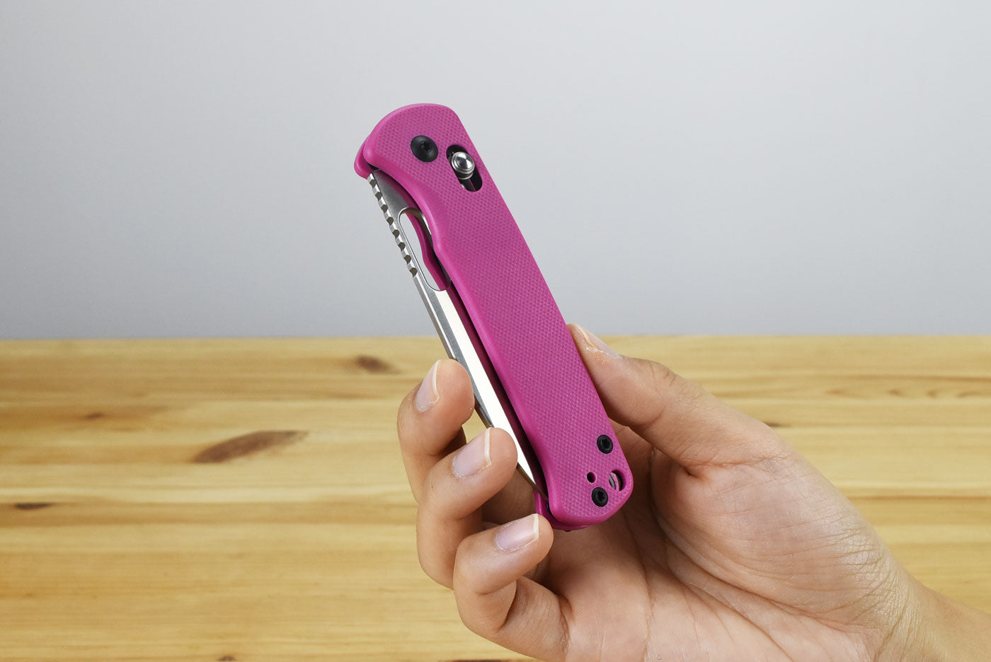 CJRB 1935-PNK Hectare (Pink G10) Folding Knife