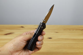 Buck 790 Mini Range Elite Folder (Black Aluminum Handle)