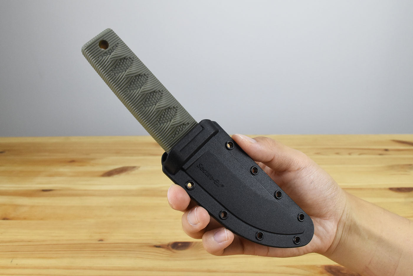 Cold Steel Kyoto II Drop Point Fixed Blade (OD Green Handle)