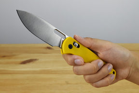 CJRB 1935-YE Hectare (Yellow G10) Folding Knife