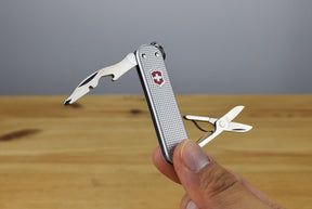 Victorinox Companion S Alox Multitool Pocket Knife 0.6261.26 (Silver)