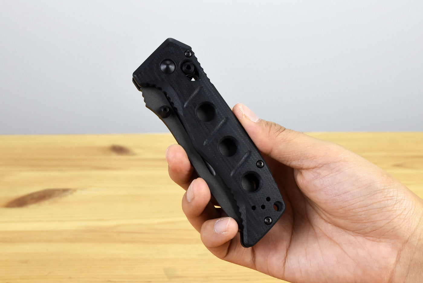 Benchmade 273GY-04 Mini Adamas Folding Knife (MagnaCut)