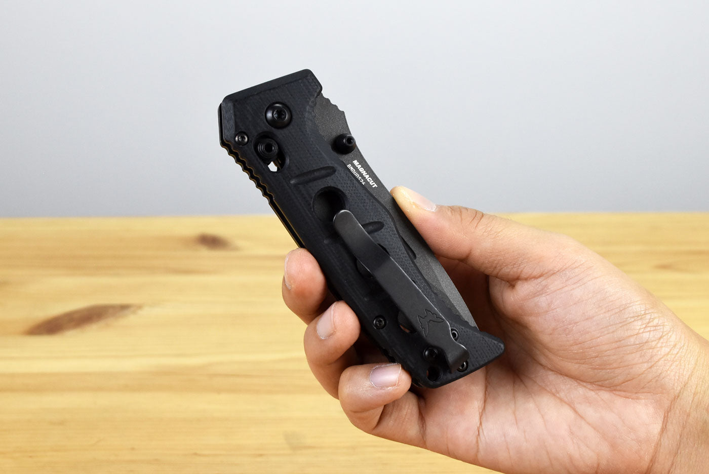 Benchmade 273GY-04 Mini Adamas Folding Knife (MagnaCut)
