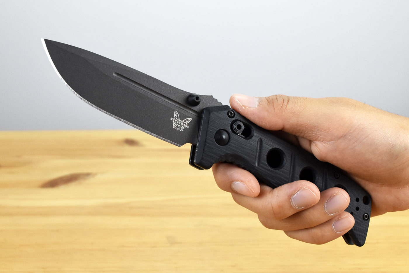 Benchmade 273GY-04 Mini Adamas Folding Knife (MagnaCut)