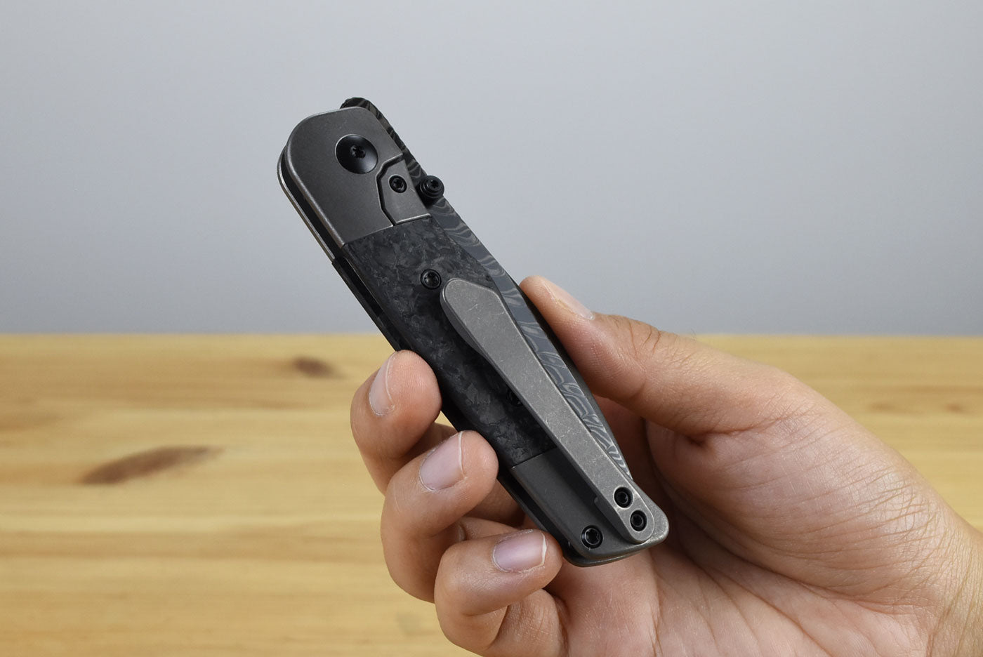 Kizer Ki3685A1 Coywolf Damascus