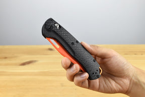 Benchmade 15535OR-01 Taggedout Folding Knife (Carbon Fiber Handle)