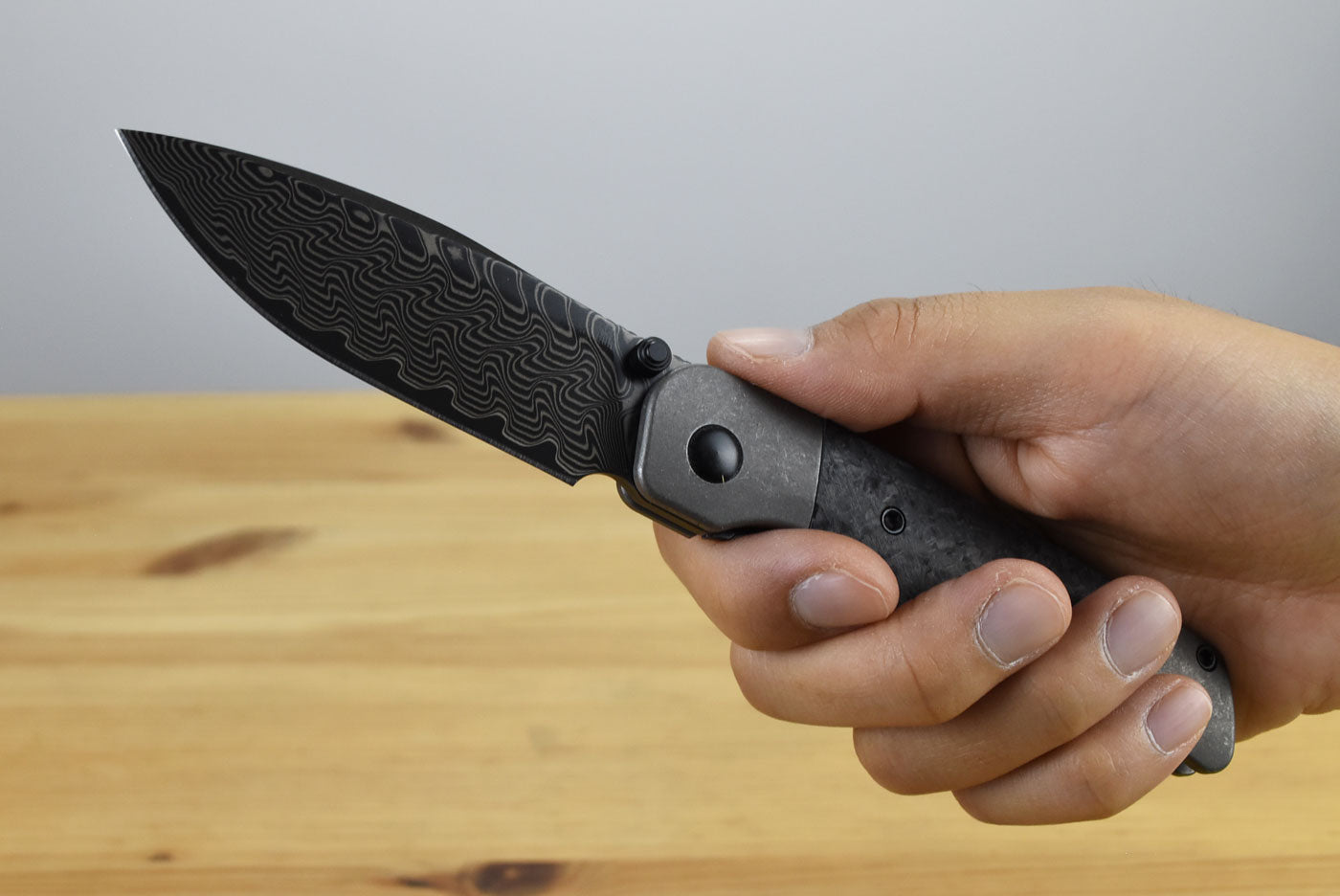 Kizer Ki3685A1 Coywolf Damascus
