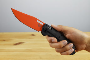Benchmade 15535OR-01 Taggedout Folding Knife (Carbon Fiber Handle)