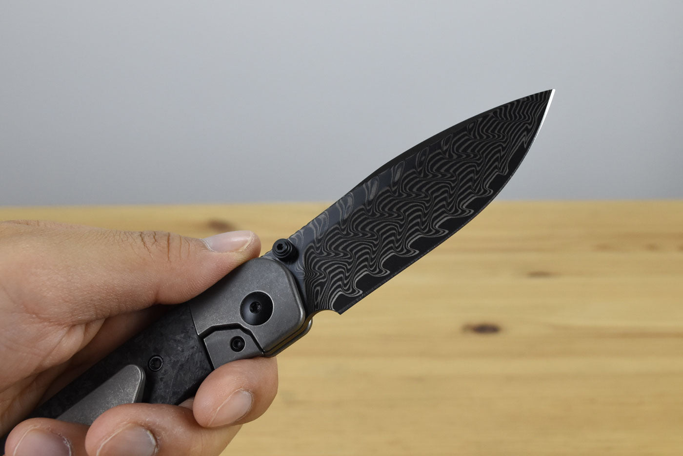 Kizer Ki3685A1 Coywolf Damascus