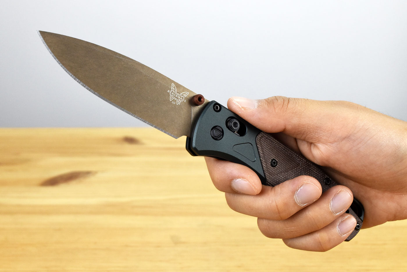 Benchmade 535FE-2602 Bugout Folding Knife (S90V)