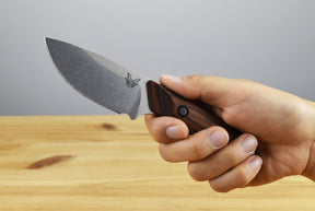 Benchmade 15017 Hidden Canyon Hunter Fixed Blade (Stabilized Wood Handle)
