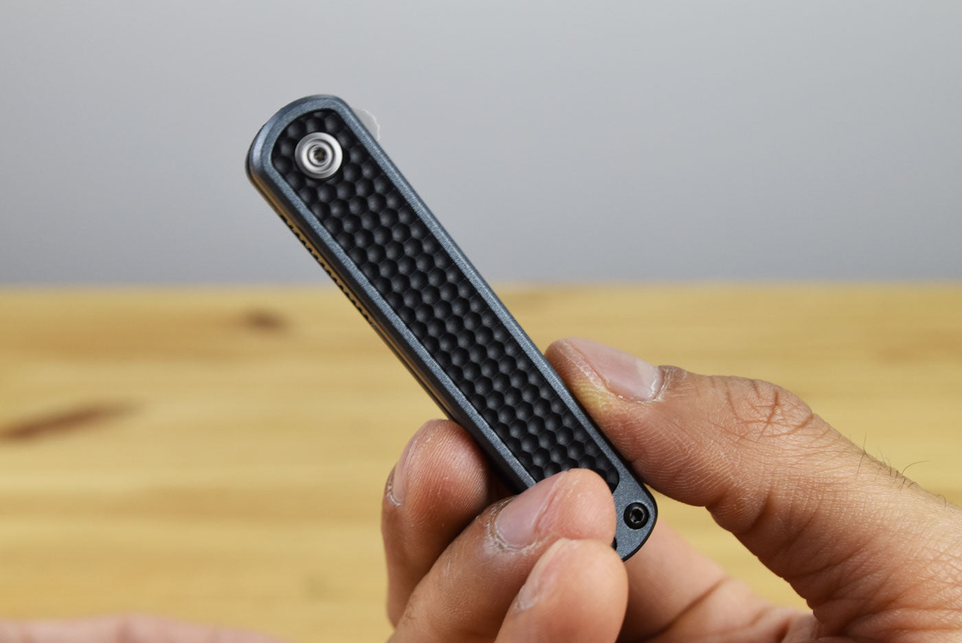 CRKT 7070 Pup Folding Knife (Gray GRN Handle)