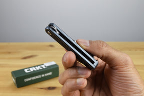 CRKT 7070 Pup Folding Knife (Gray GRN Handle)