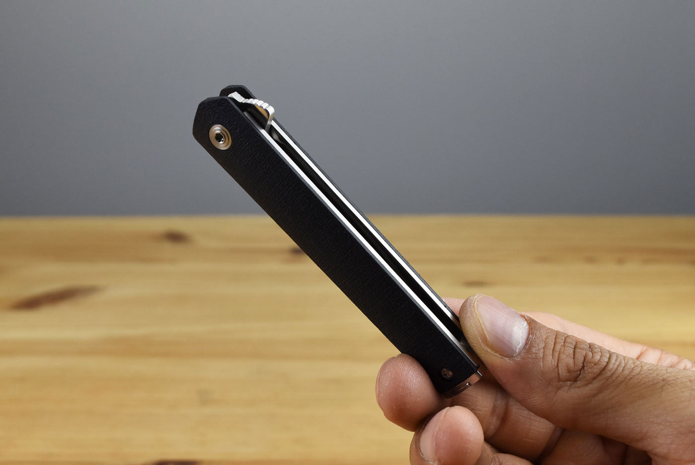 CRKT 7095KX CEO Compact Folding Knife (Black GRN Handle)