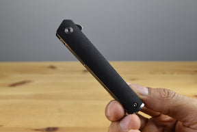CRKT 7095KX CEO Compact Folding Knife (Black GRN Handle)