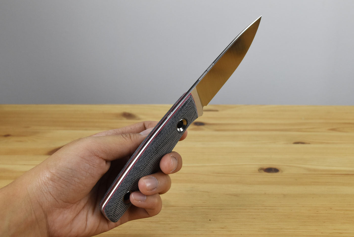 TRC Classic Freedom M390 (Black Micarta Handle)