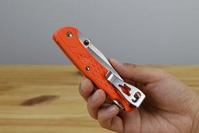 Buck 112 Slim Select Folder (Blaze Orange GFN Handle)