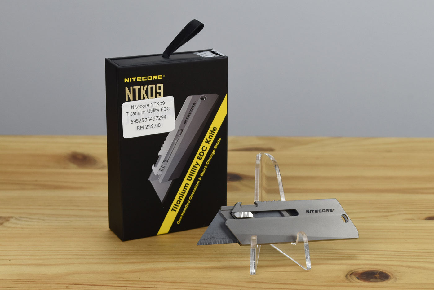 Nitecore NTK09 Titanium Utility EDC