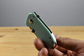 CRKT 2485B Squid Compact Folding Knife (Light Blue G10 and Stainless Steel Handle)