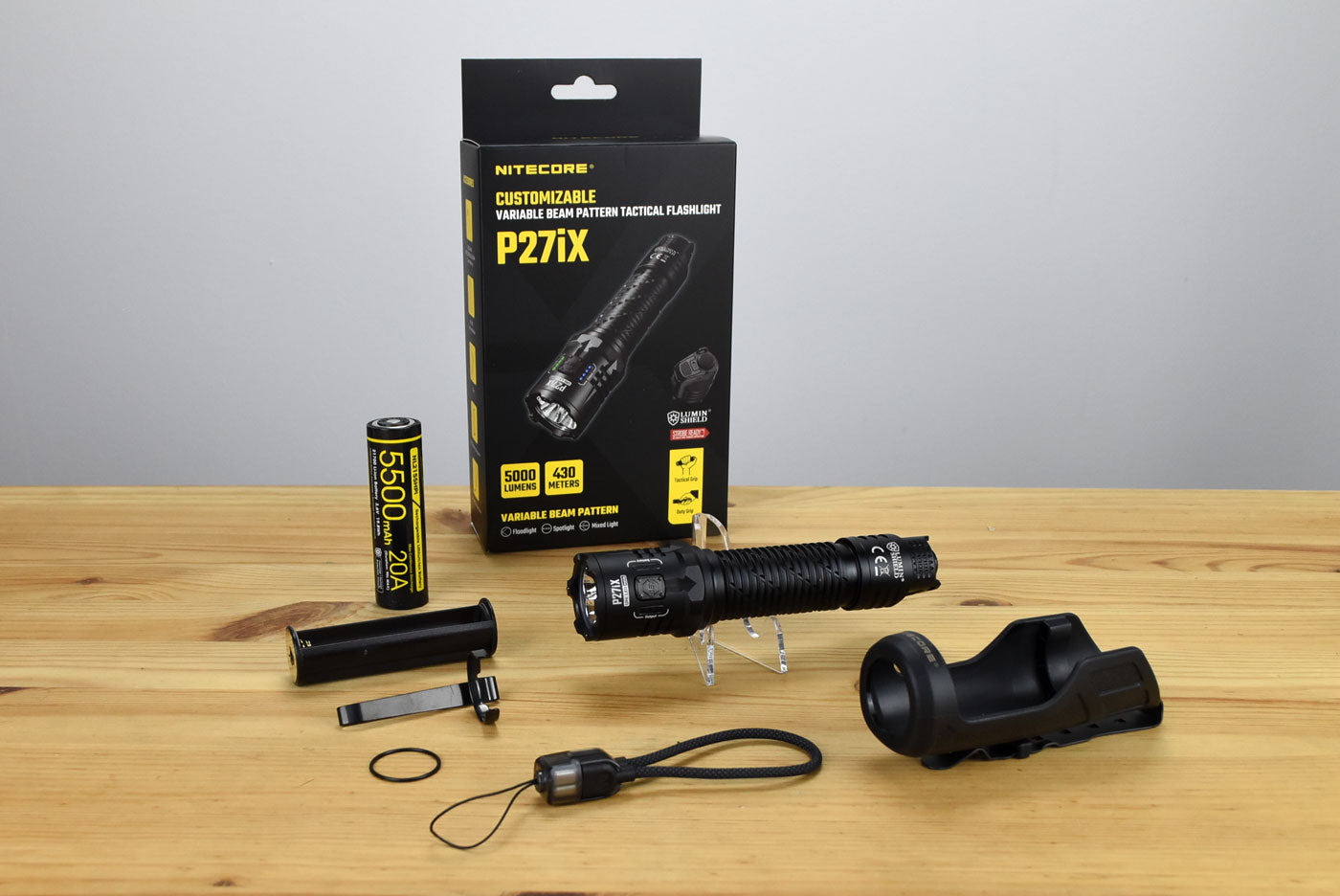 Nitecore P27iX LED Rechargeable Flashlight (5000 Lumens)