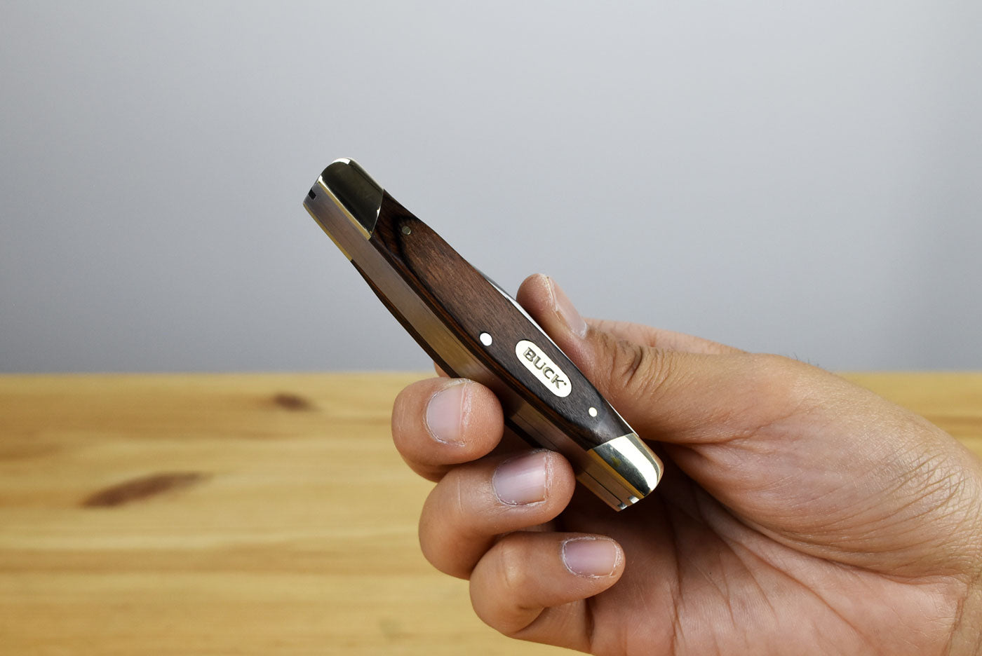 Buck 373 Trio Folding Knife (Burlwood)