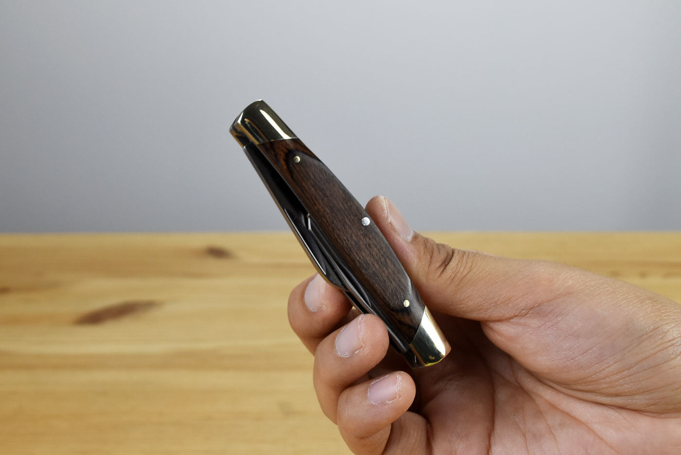 Buck 373 Trio Folding Knife (Burlwood)
