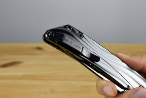 Rockstead HIGO II TI-ZDP (S) Folding Knife (Shiny DLC Titanium Handle)