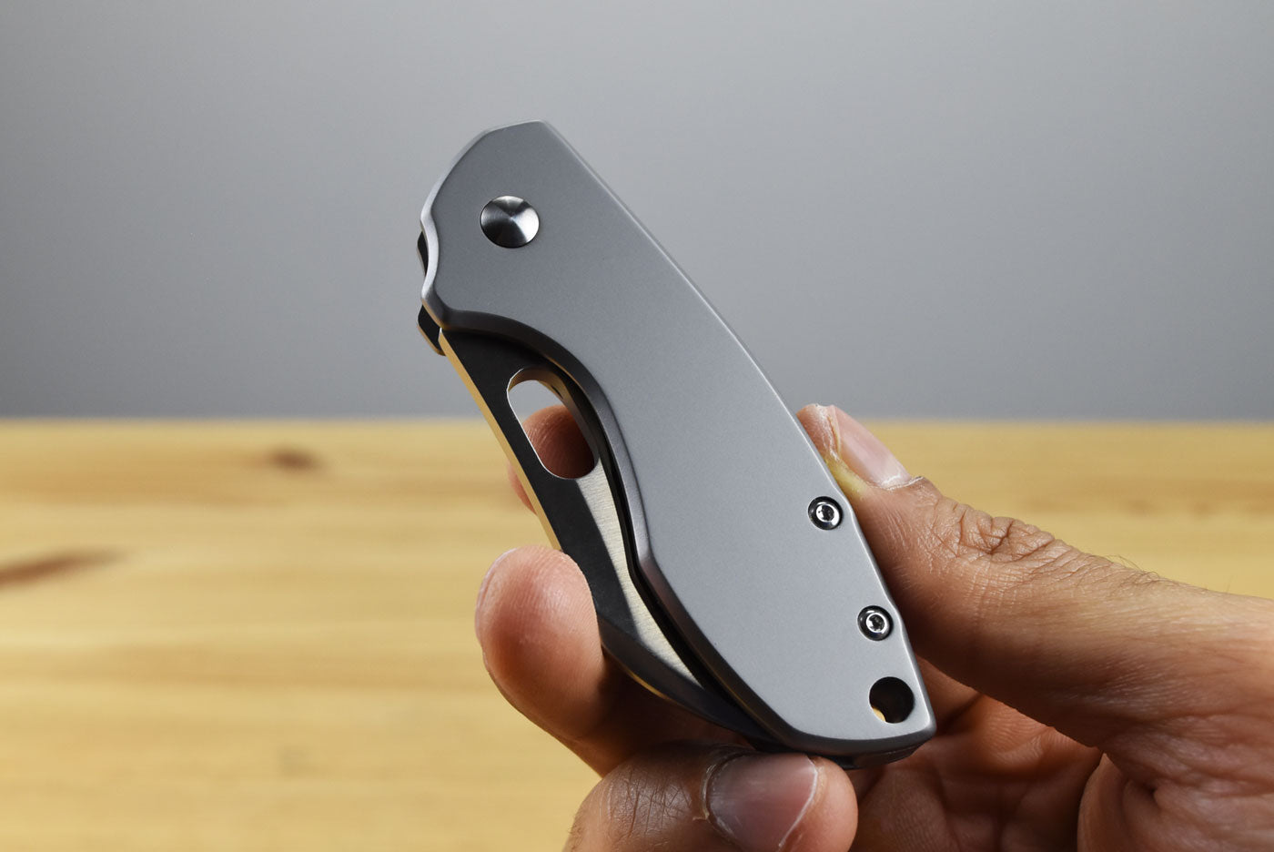 CRKT 5311 Pilar Folding Knife (Stainless Steel Handle)