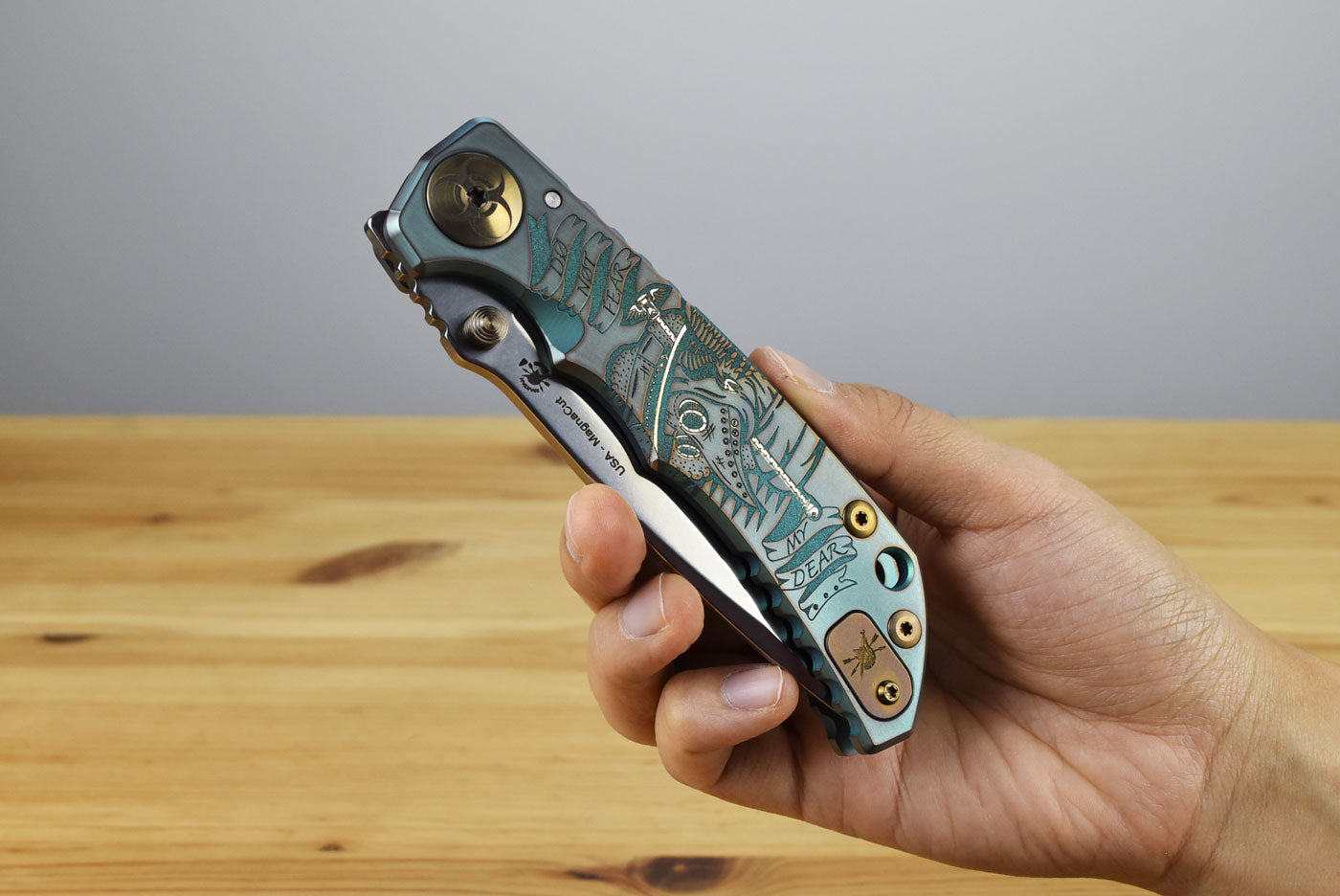 Spartan Harsey Folder (Green Plague Doctor Edition)