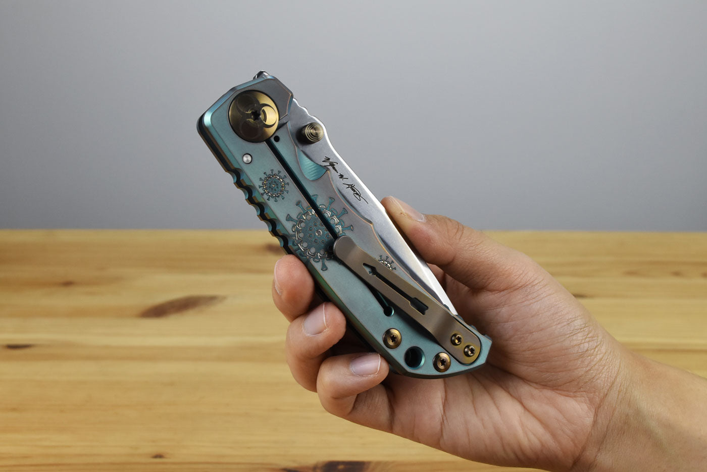 Spartan Harsey Folder (Green Plague Doctor Edition)