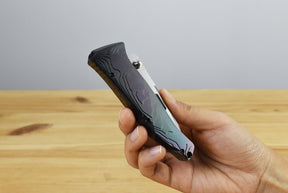 Rockstead SAI-T-ZDP Folding Knife (DLC-Prism Coated Titanium Handle)