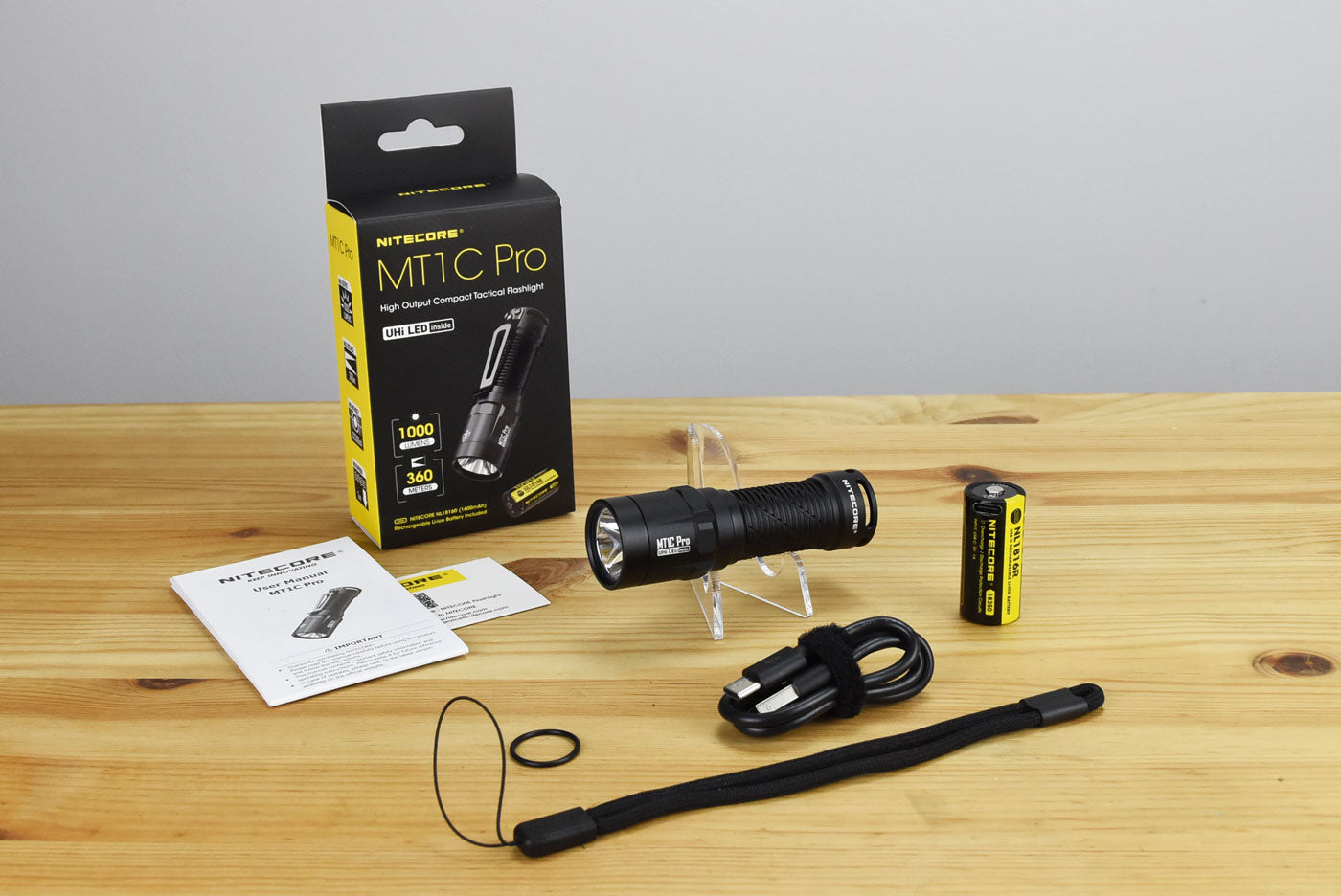 Nitecore MT1C Pro Rechargeable Flashlight (1000 Lumens)