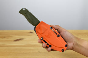 Benchmade 15006-01 Steep Country Fixed Blade (Dark Olive Handle)