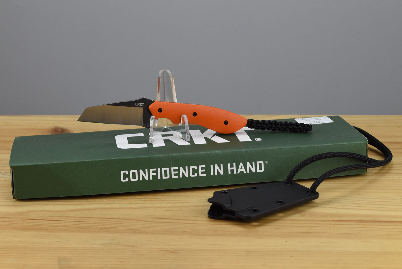 CRKT 2399 Folts S.P.I.T. Fixed Blade (Orange G10 Handle)
