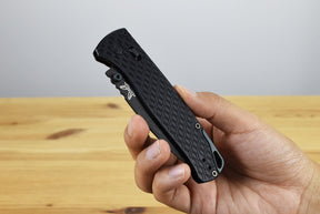 Benchmade 534BK Bugout® Vapyr Folding Knife (Black Aluminum Handle)