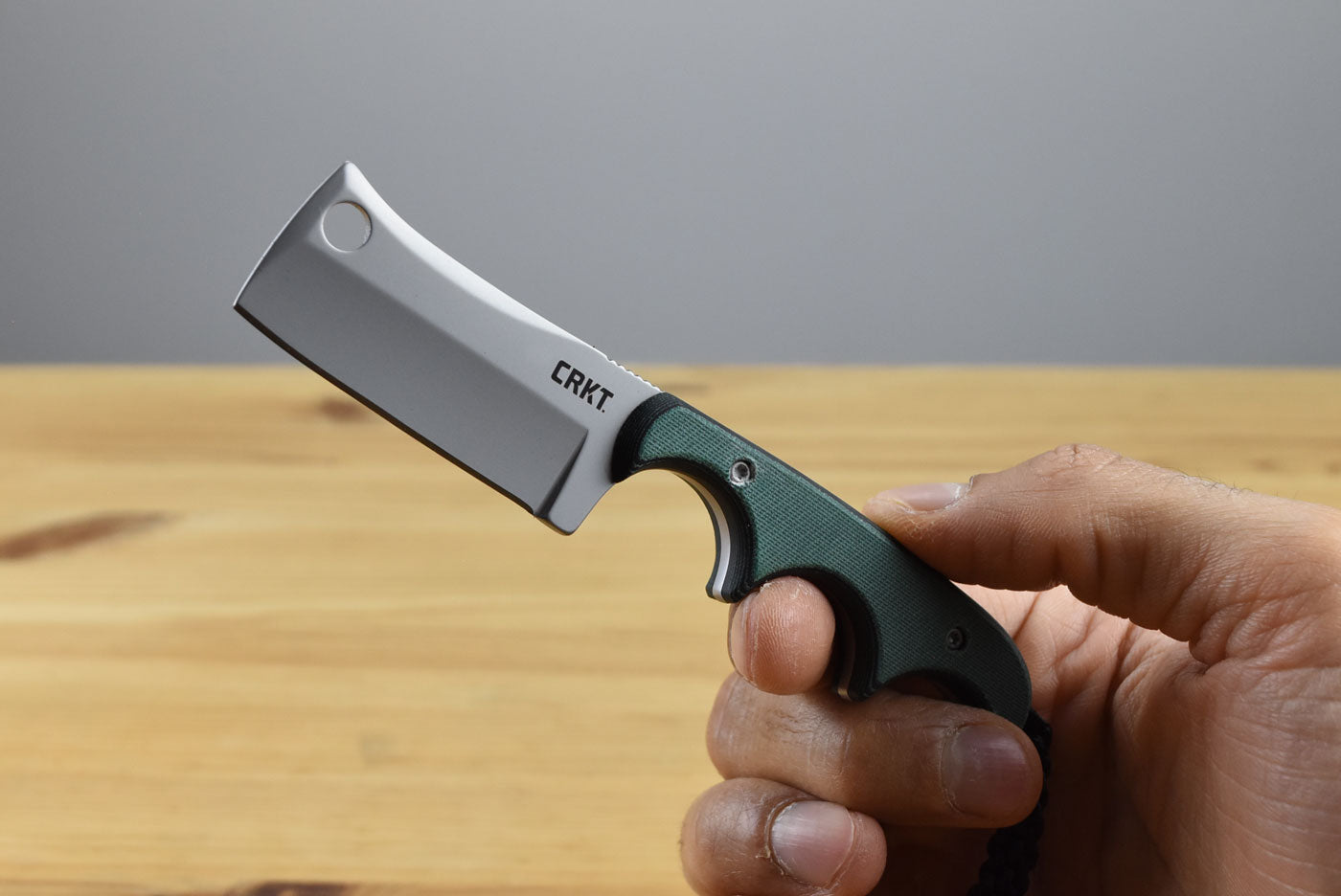 CRKT 2383 Folts Minimalist Cleaver Fixed Blade (Resin Infused Fiber Handle)