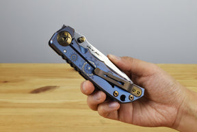 Spartan Harsey Folder (Blue Plague Doctor Edition)