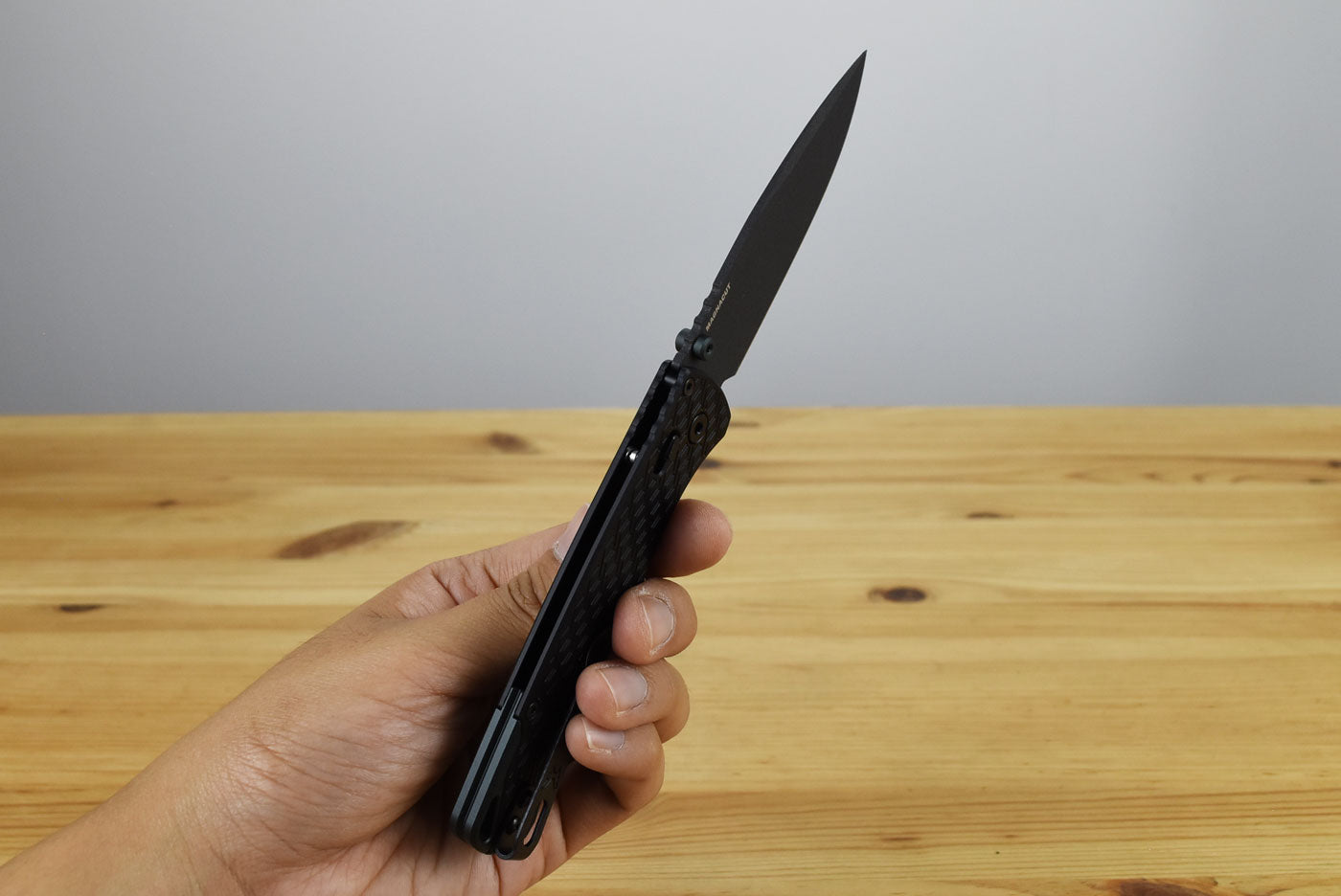 Benchmade 534BK Bugout® Vapyr Folding Knife (Black Aluminum Handle)