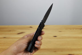 Benchmade 534BK Bugout® Vapyr Folding Knife (Black Aluminum Handle)