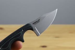 CRKT 2387 Folts Minimalist Bowie Fixed Blade (Green Micarta Handle)
