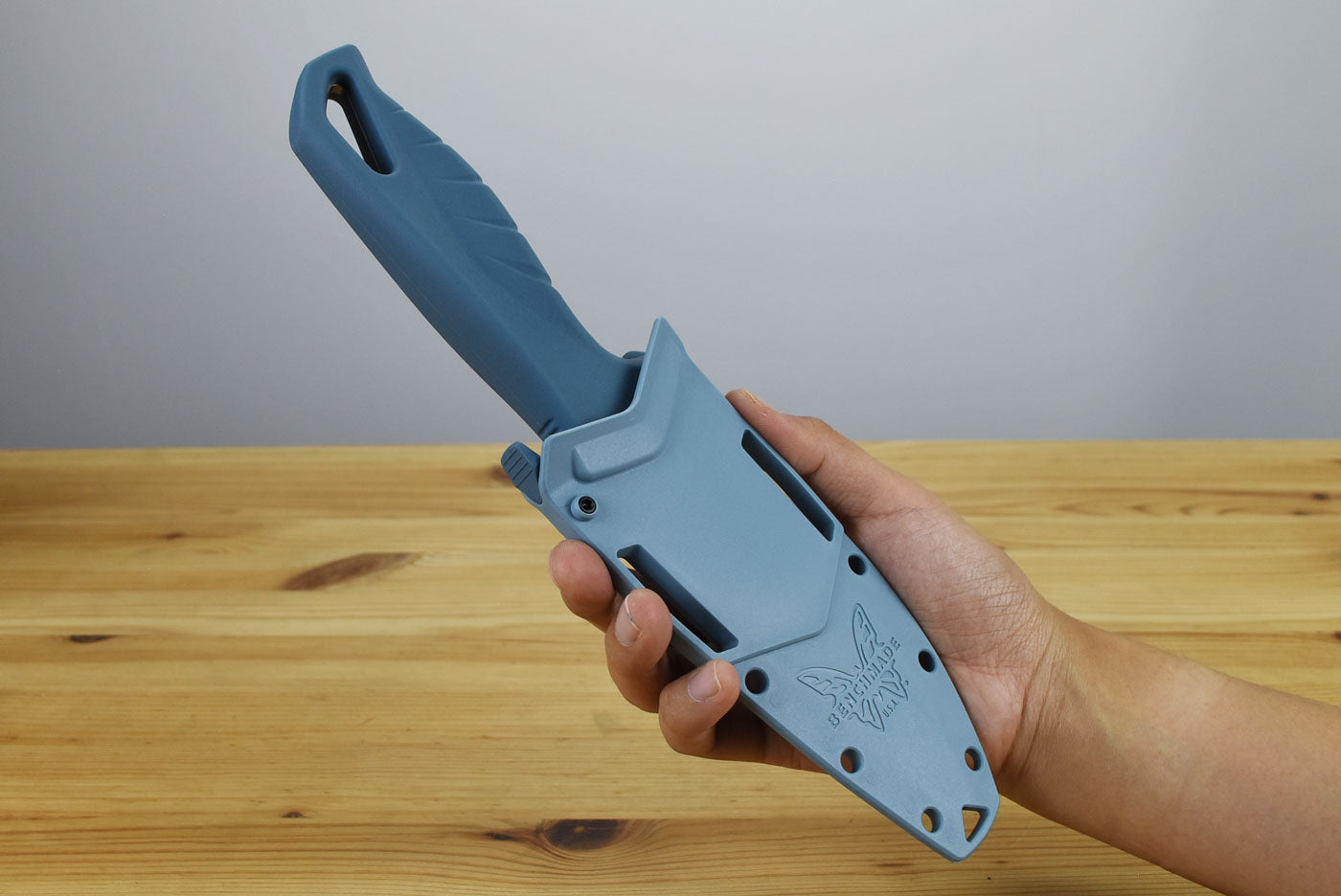 Benchmade 18040S Undercurrent Fixed Blade (Depth Blue Handle)