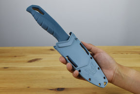 Benchmade 18040S Undercurrent Fixed Blade (Depth Blue Handle)
