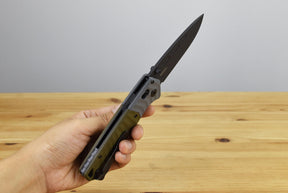 Benchmade 593BK PSK Folding Knife (Milled OD Green G10 Handle)