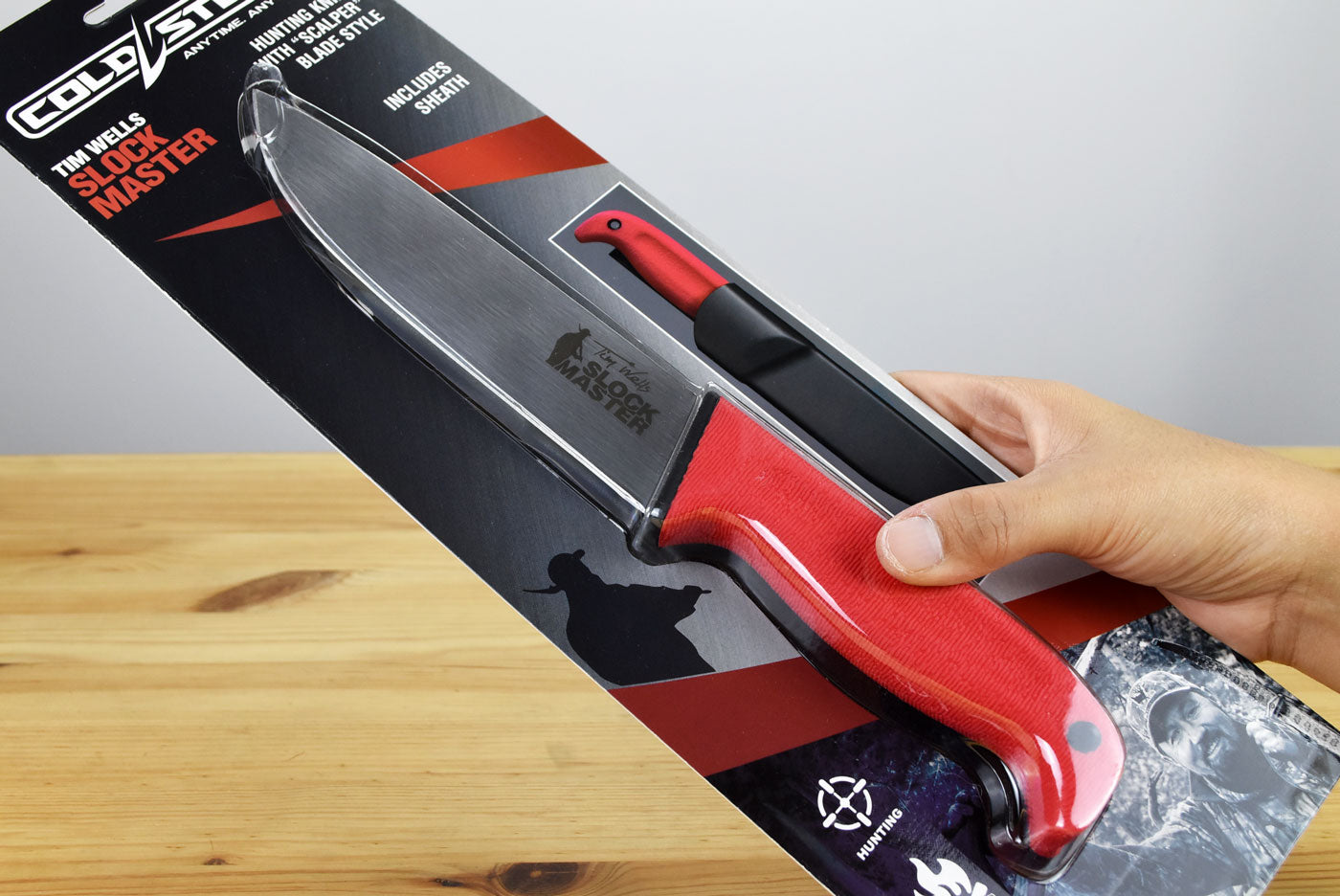 Cold Steel Slock Master (Red Kray-Ex Handle)