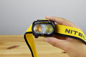 Nitecore UT27 Dual Beam Rechargeable Headlamp (Pro Package) (800 Lumens)